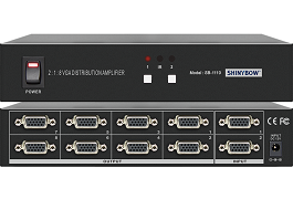 Bộ chia và khuếch đại 2x1:8 VGA SB-1110