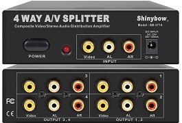 Bộ chia và khuếch đại 1x4 AV SB-3714
