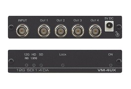 Bộ chia và khuếch đại 4K 12G SDI VM-4UX
