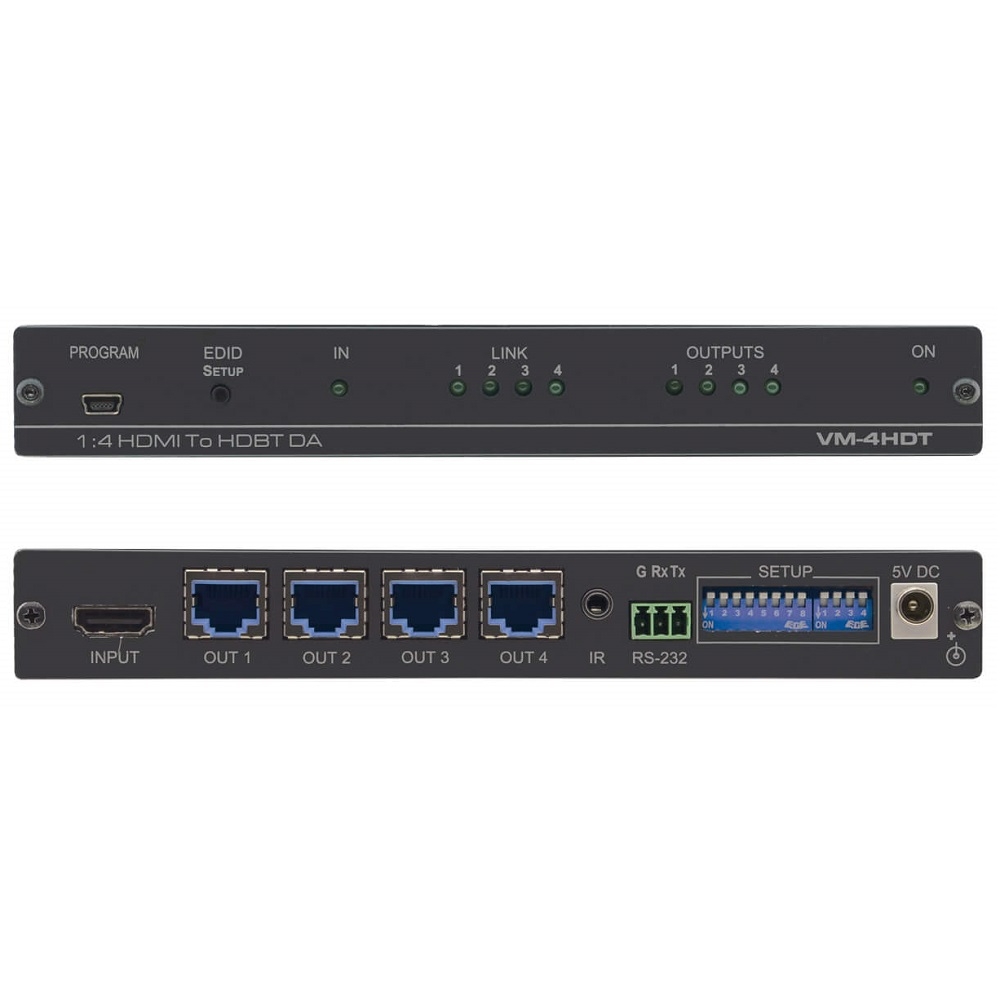 Bộ chia và khuếch đại HDMI-HDBT VM-4HDT