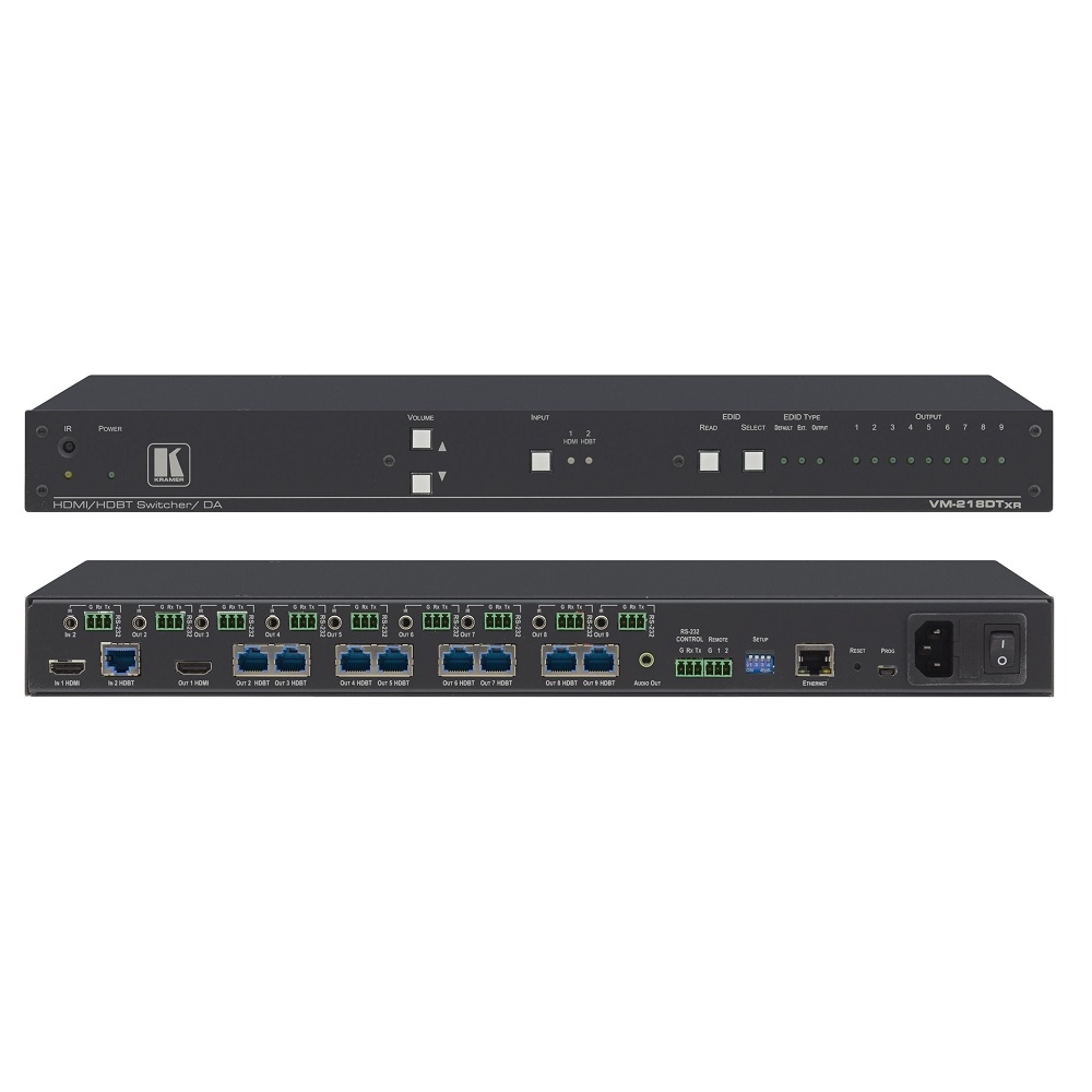 Bộ chia và khuếch đại HDMI-HDBT VM-218DTxr