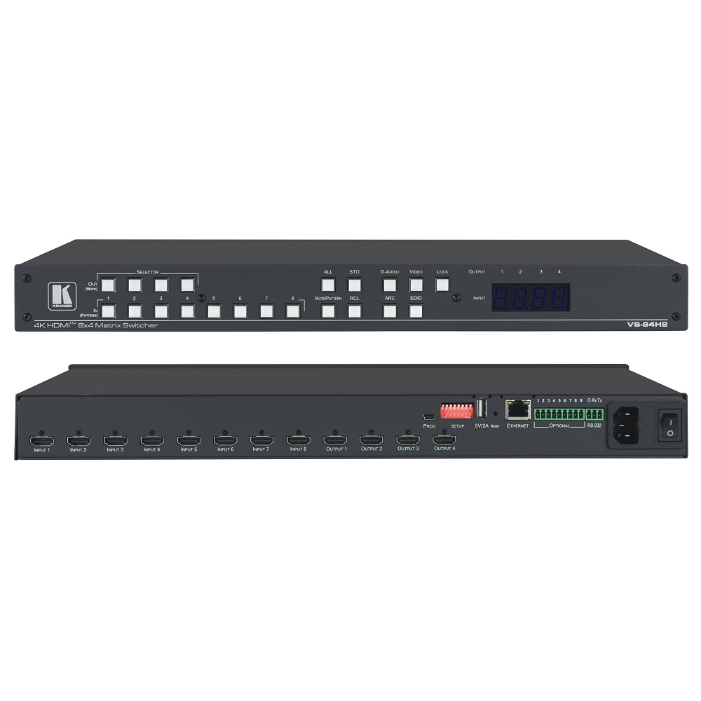 Ma trận chuyển mạch HDMI 4K 8X4 VS-84H2