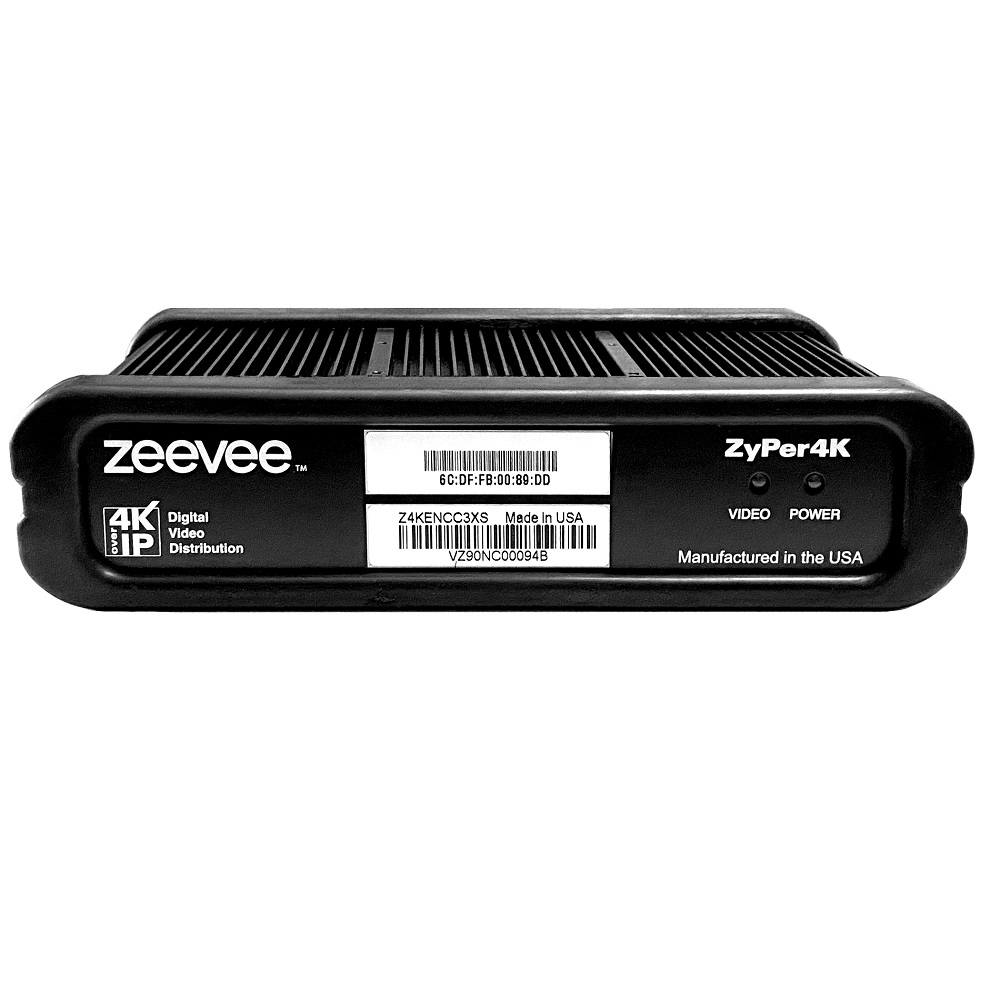 ZeeVee ZyPer4K-XS Encoder Copper Z4KENCC3XS