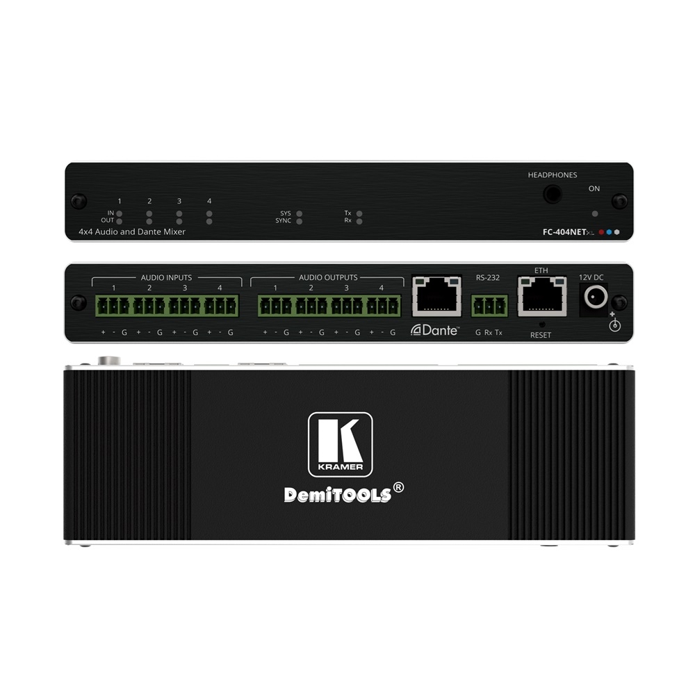 Ma trận âm thanh Dante FC-404NETxl
